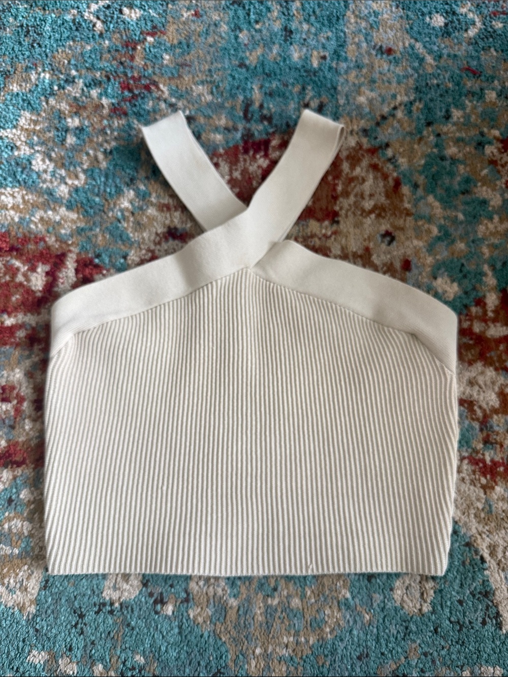 Aritzia Babaton Cropped Halter Top